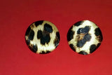 Fabric Button Earrings (Choose Your Colors at Checkout)