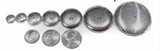 Fabric Button Earrings (Choose Your Colors at Checkout)
