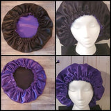 Children/Adult S-XL Reversible Satin Bonnet(Specify Size and Color(s) at Cart)