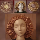Children/Adult S-XL Reversible Satin Bonnet(Specify Size and Color(s) at Cart)