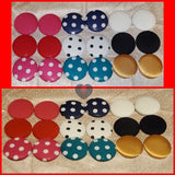 Fabric Button Earrings (Choose Your Colors at Checkout)