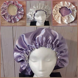 Children/Adult S-XL Reversible Satin Bonnet(Specify Size and Color(s) at Cart)