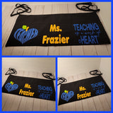 Personalized 3-Pocket Waist Apron (Please Provide Colors and Name in the box)