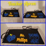 Personalized 3-Pocket Waist Apron (Please Provide Colors and Name in the box)
