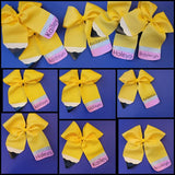 Pencil Bow Plain or  w/Name or Grade (Include Name Or Grade at Checkout)